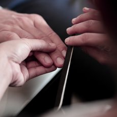 Luxury manicure for men in Dubai