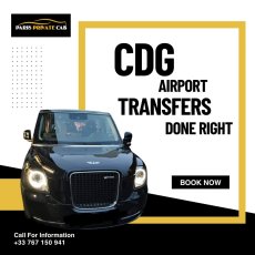 Paris Airport Taxi Transfers from CDG