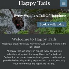 Happy Tails Dog Walking and Pet Sitting