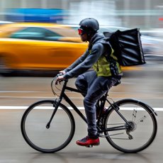 Coursier à vélo H/F