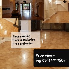 Wood floor sanding